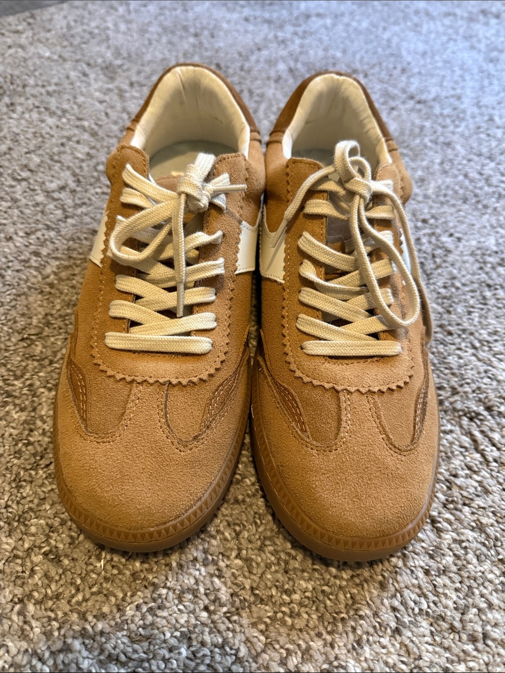 Dolce Vita Notice Sneakers Brown Suede sz 8.5 NWOT - Picture 4 of 6